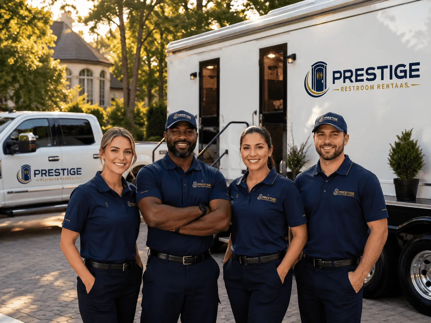 Trusted Luxury Portable Restrooms company in Percy, IL